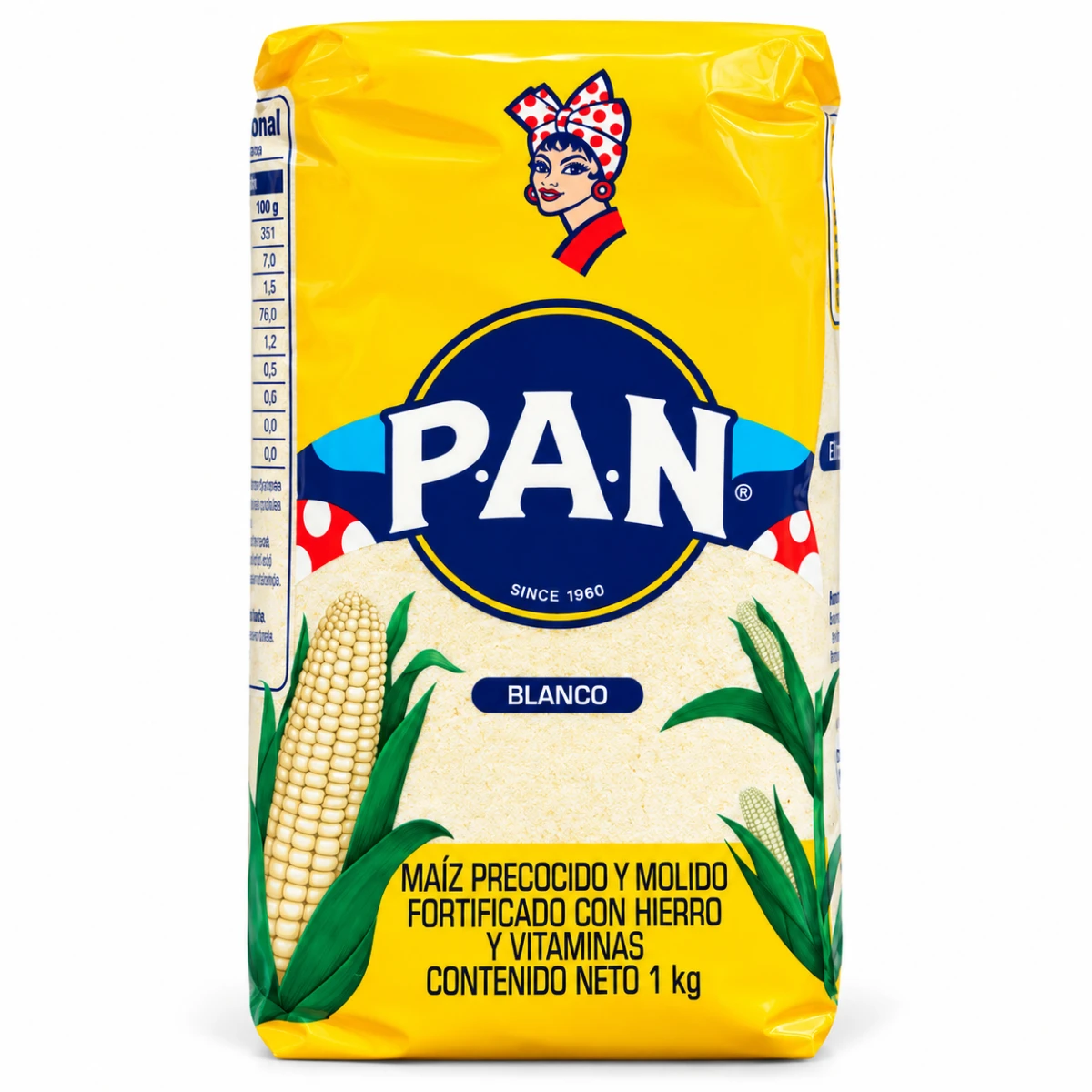 HARINA PAN DE MAIZ BLANCO X1 KG - 70708