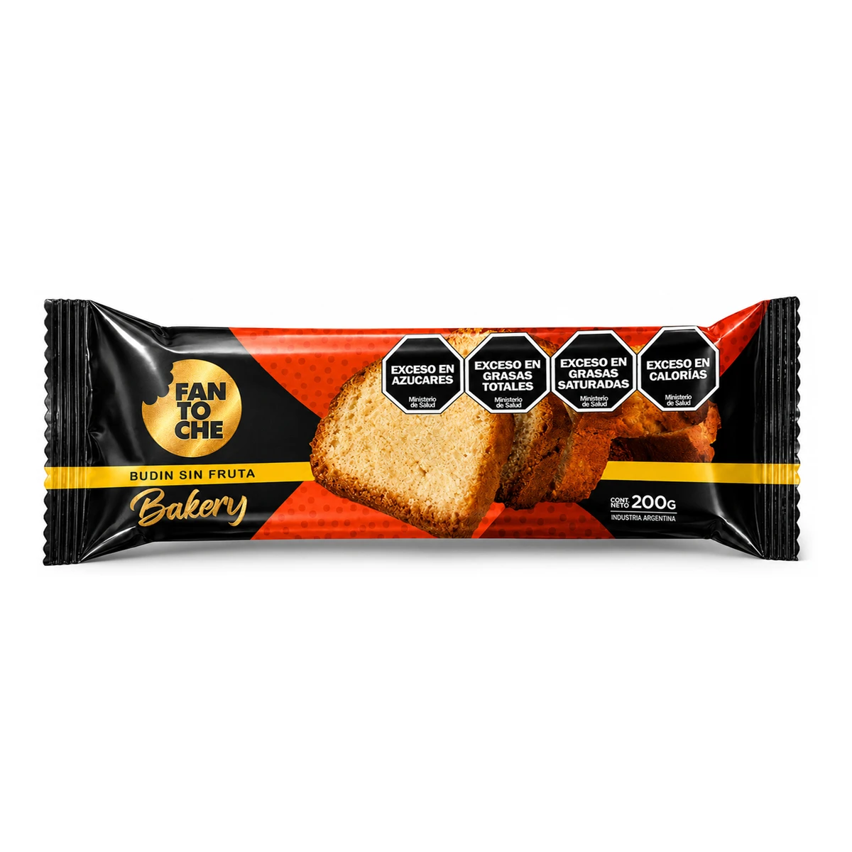 BUDIN SIN FRUTAS BAKERY FANTOCHE 200GRS