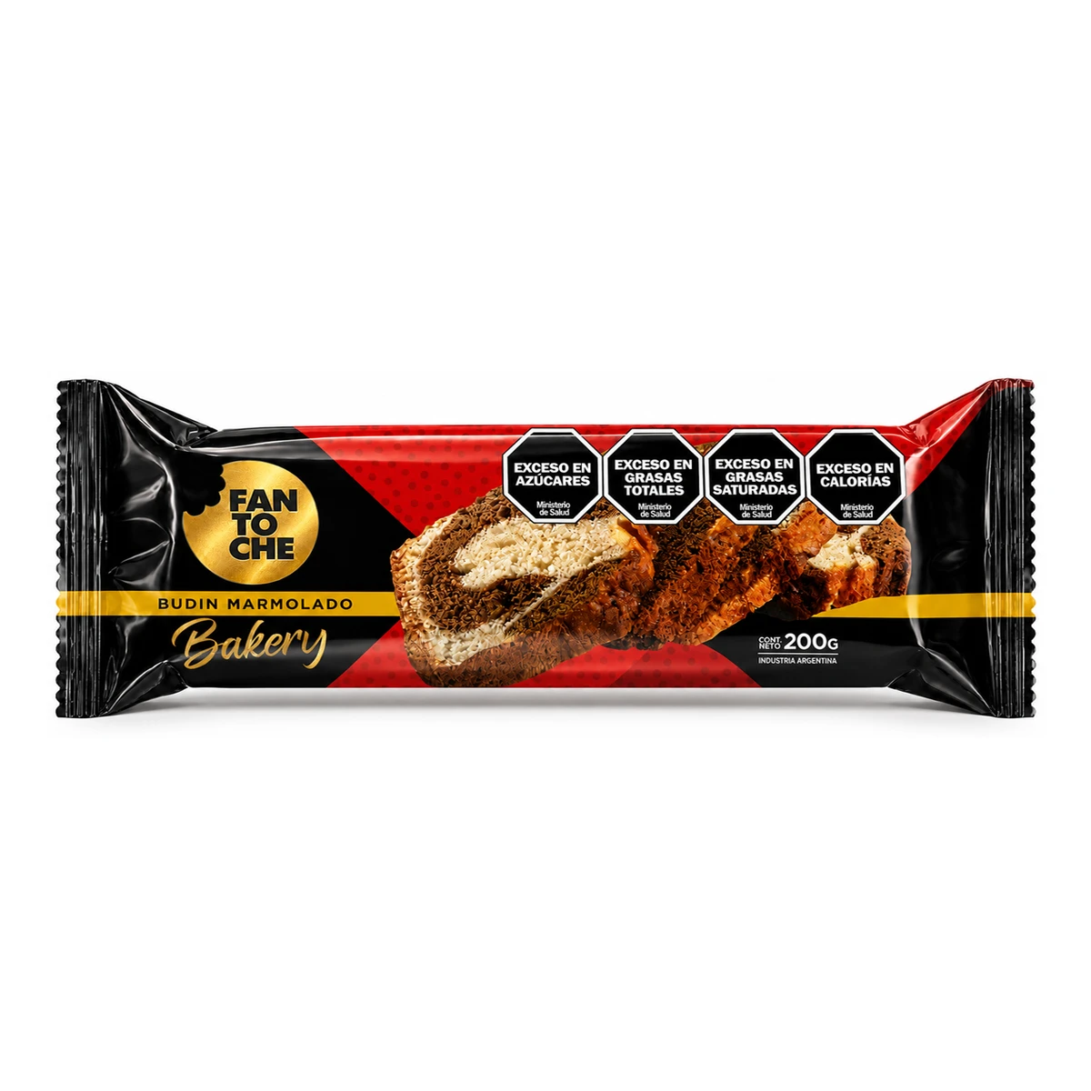 BUDIN MARMOLADO FANTOCHE BAKERY 200GRS