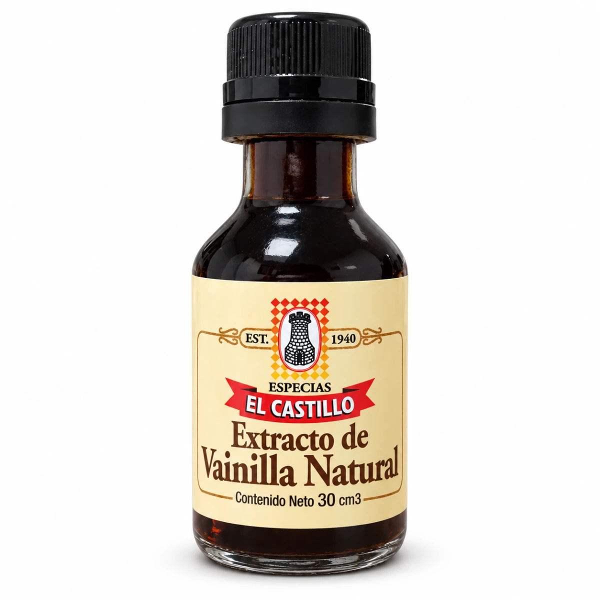VAINILLA LIQUIDA NATURAL 30CC X 30 CC EL CASTILLO