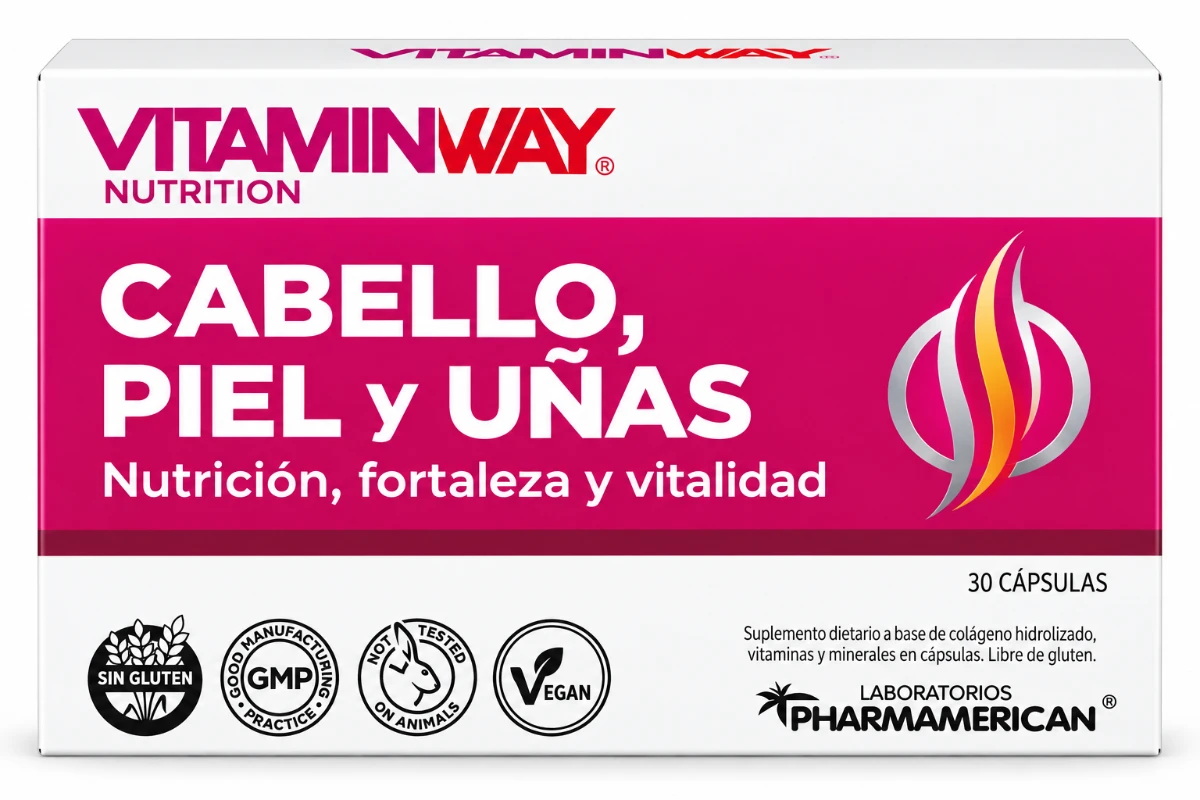 CABELLO, PIEL Y UÑAS VW ESTUCHE X 30