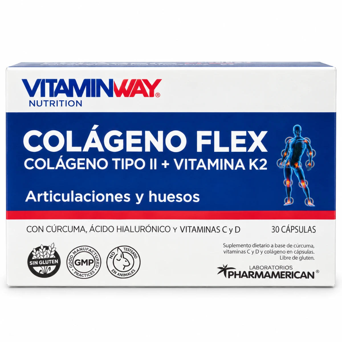 COLAGENO FLEX 30 CAPSULAS VITAMIN WAY