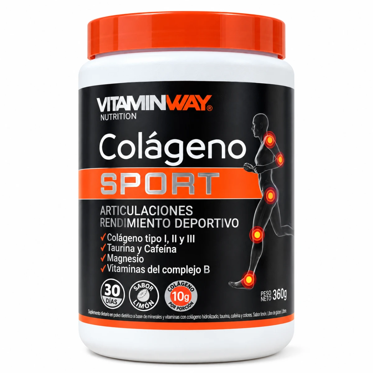 COLAGENO SPORT BEBIBLE VITAMIN WAY 360 GRS