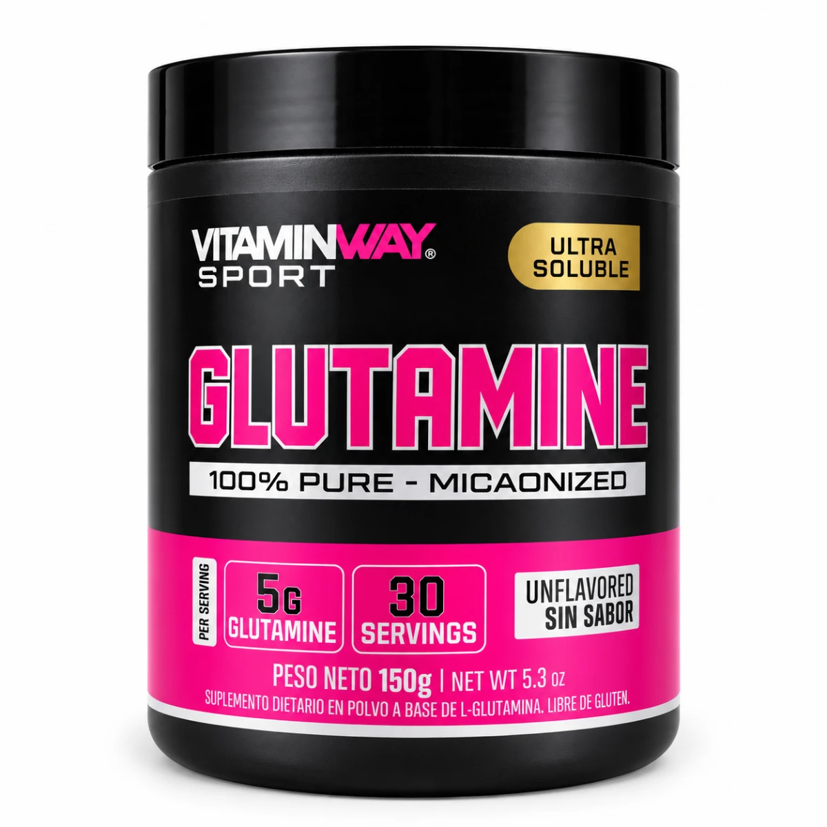 GLUTAMINA MICRONIZADA VITAMIN WAY 150G