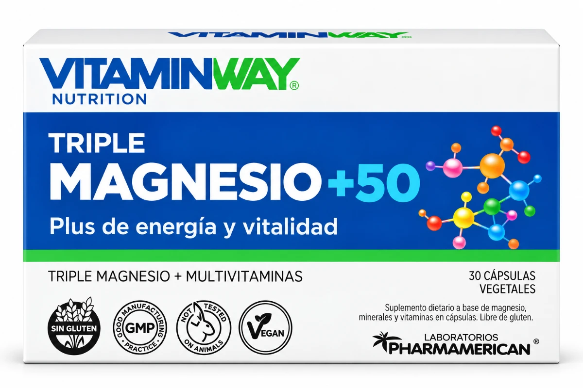 TRIPLE MAGNESIO + 50 VITAMIN WAY