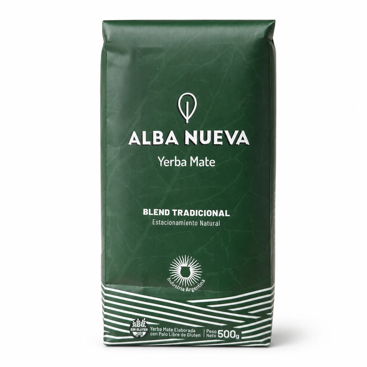 YERBA ALBA NUEVA BLEND TRADICIONAL ESTACIONAMIENTO NATURAL 500GRS