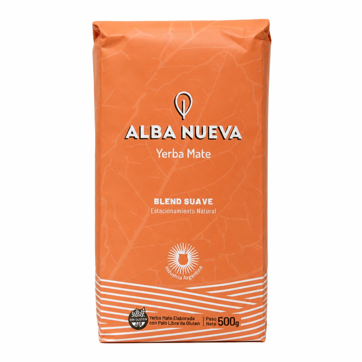 YERBA ALBA NUEVA BLEND SUAVE ESTACIONAMIENTO NATURAL 500GRS