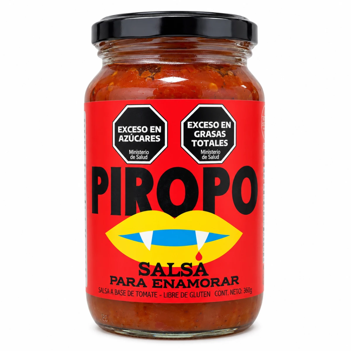 SALSA PIROPO SIN TACC 345G