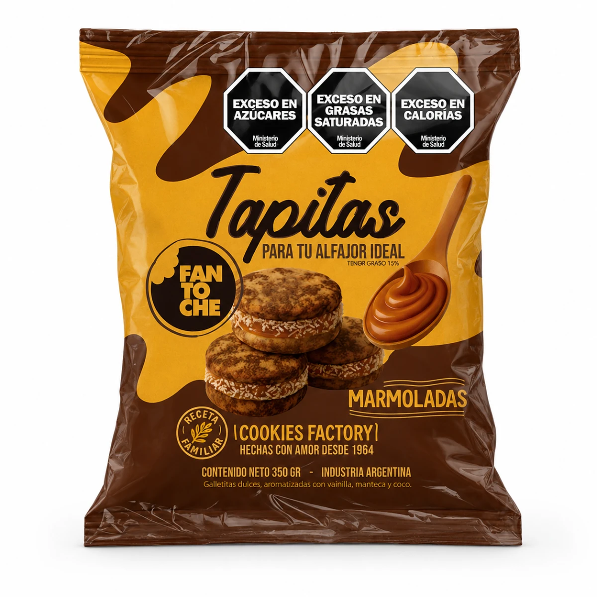 TAPITAS MARMOLADAS 350G FANTOCHE