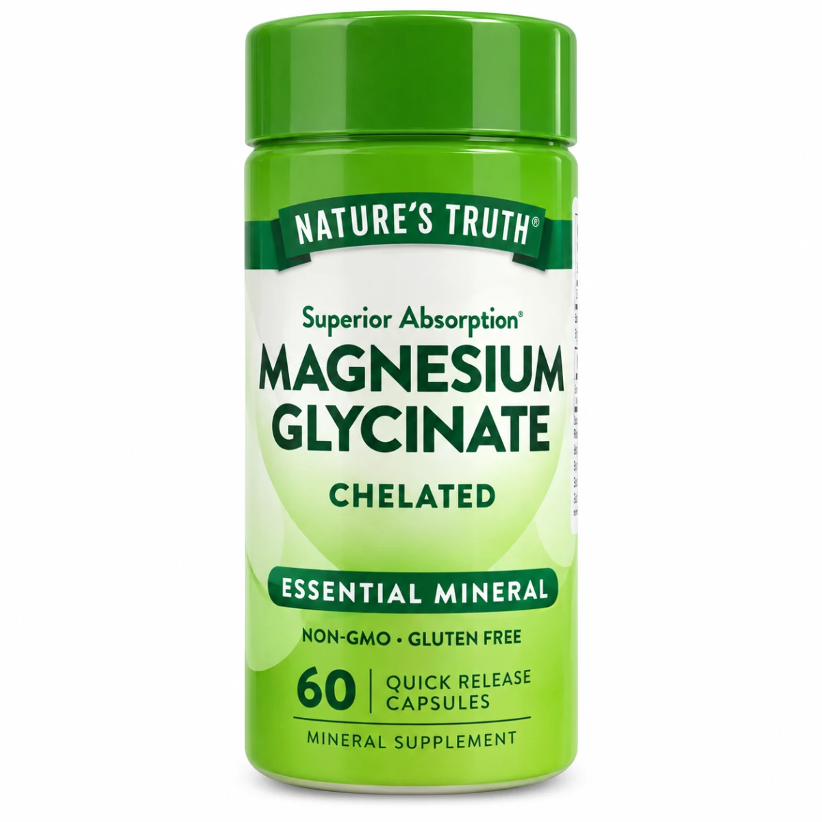 MAGNESIUM GLYCINATE NATURES TRUTH X 60 CAPSULAS