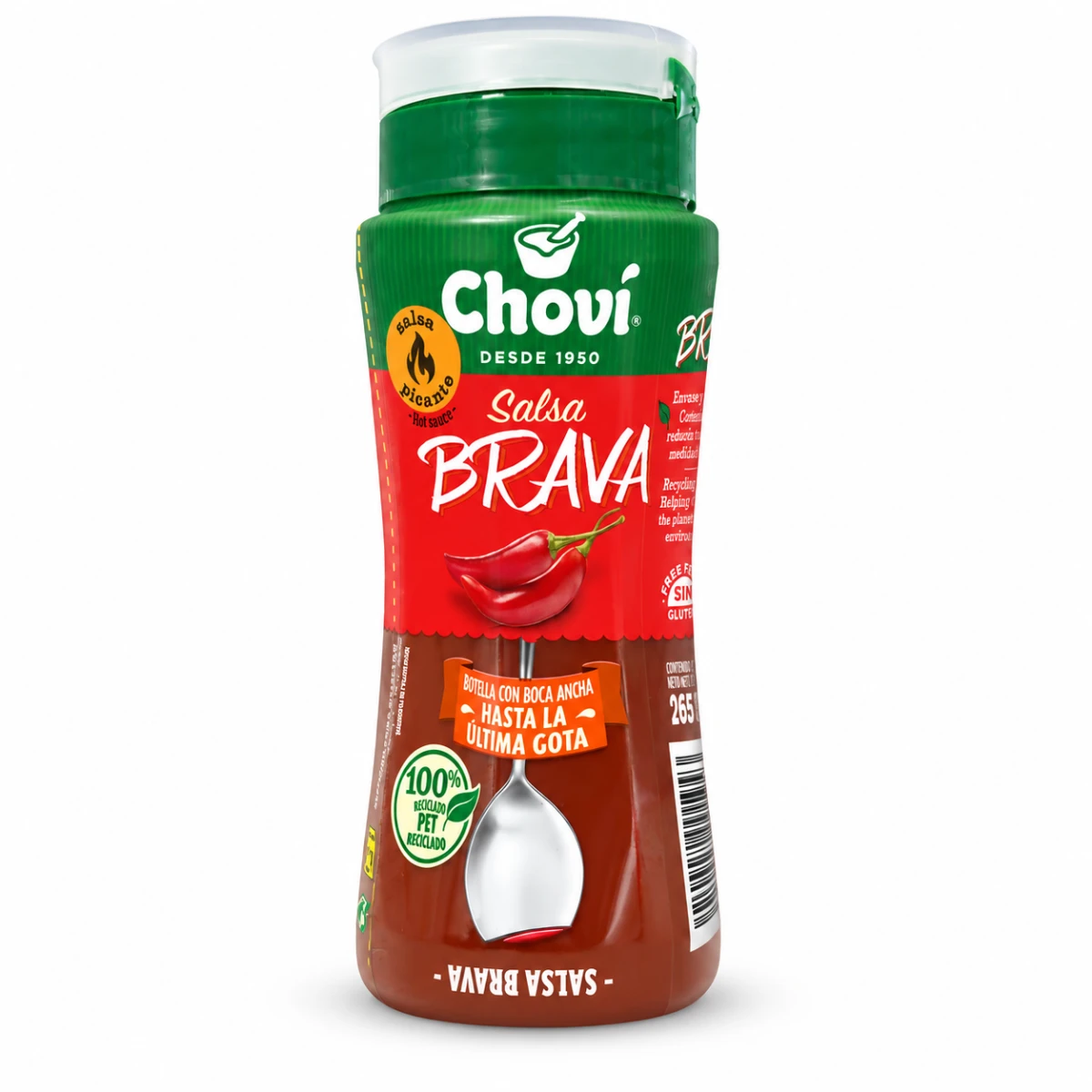 SALSA CHOVI BRAVA SIN TACC X 265 G