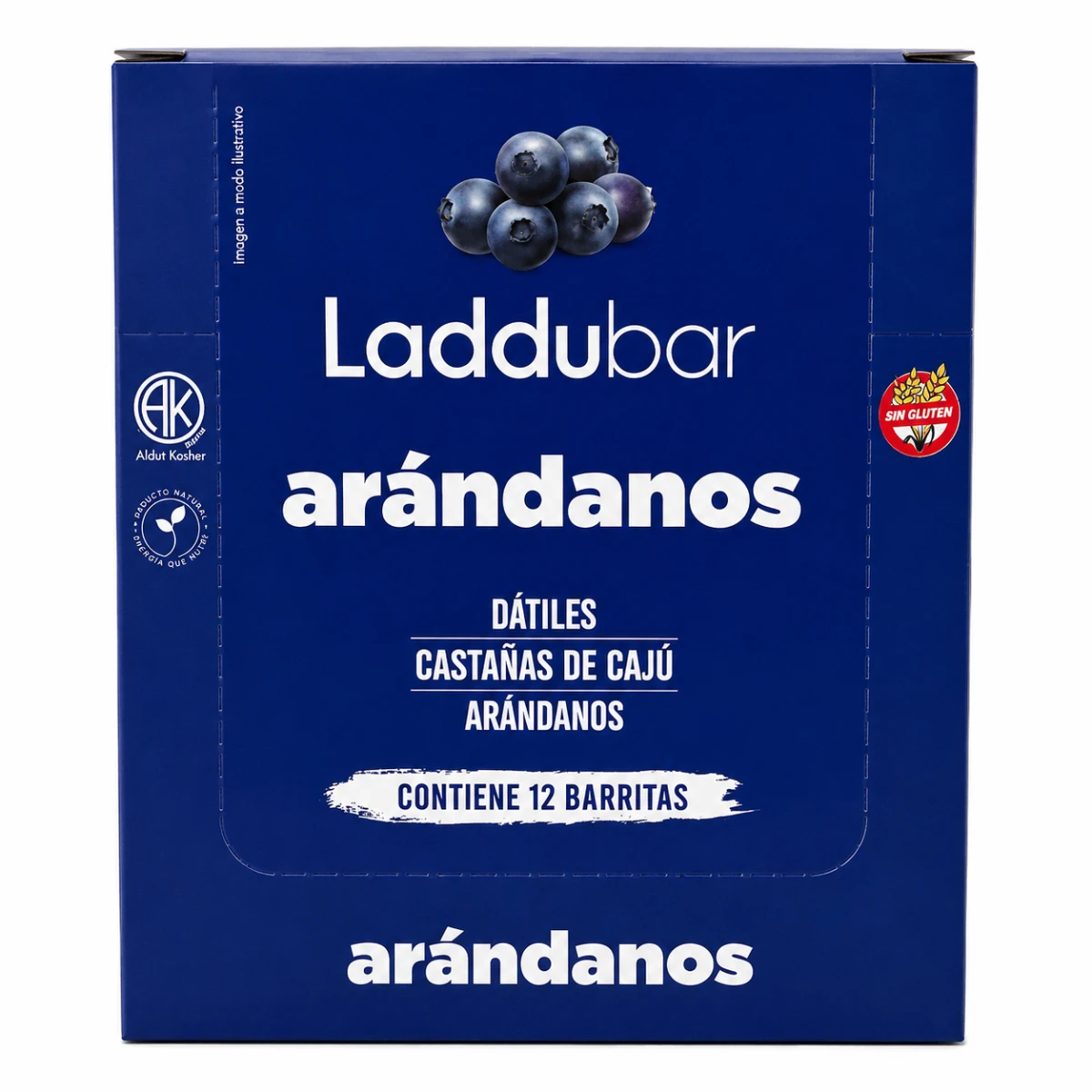 BARRITAS LADDU BAR ARANDANOS X 12