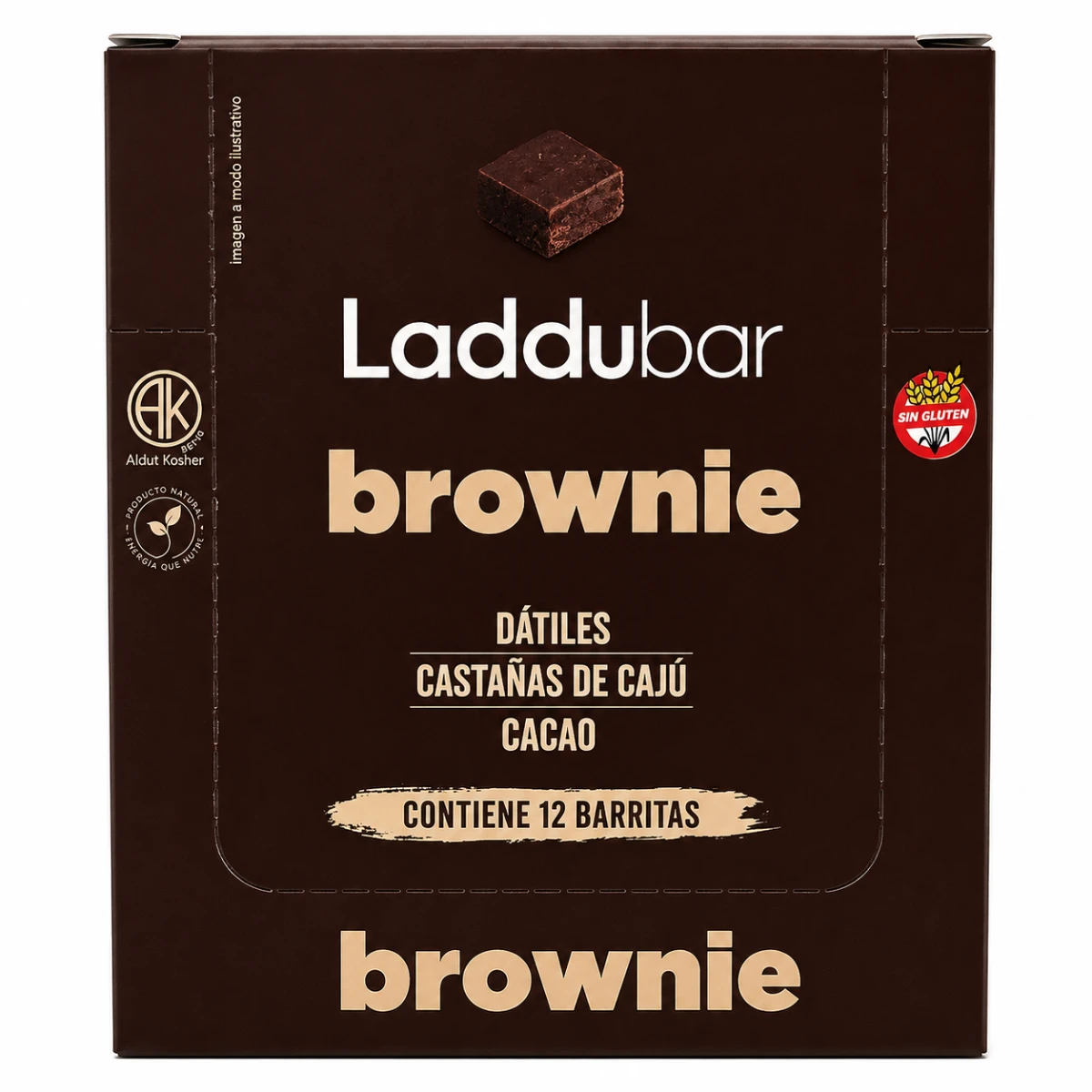 LADDU BAR BROWNIE X 12