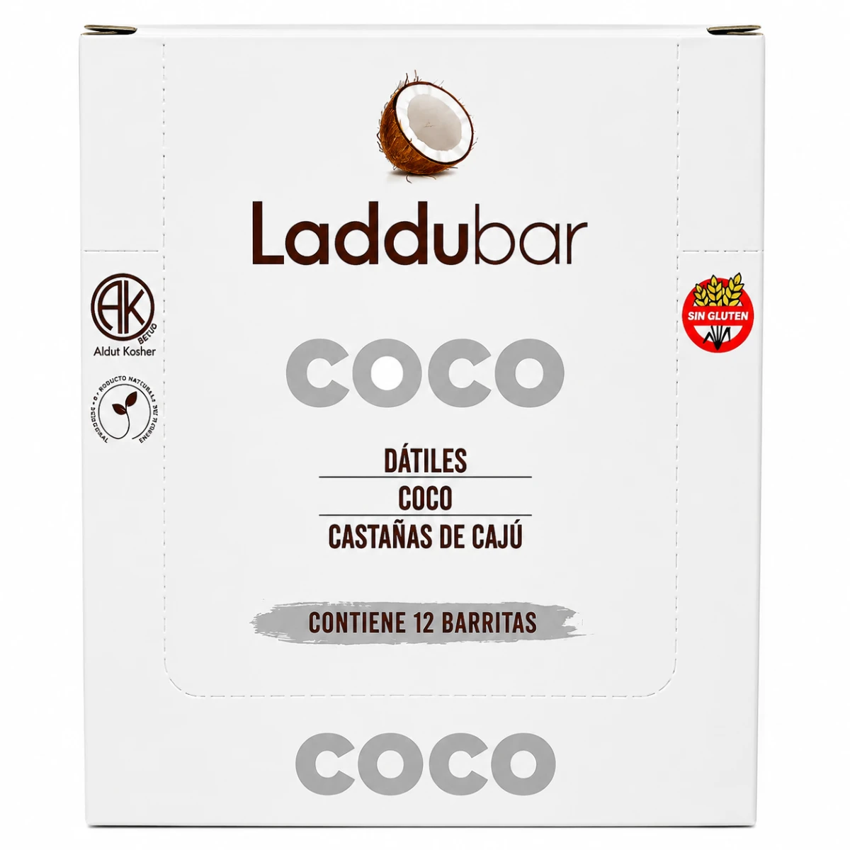 BARRITAS LADDU BAR COCO X 12