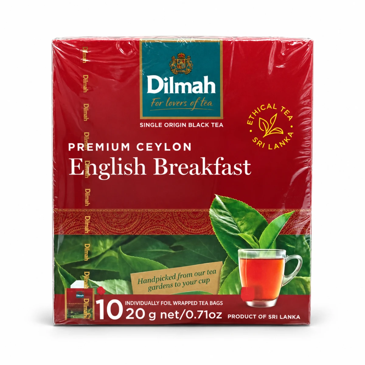 TE DILMAH GOURMET ENGLISH BREAKFAST X 10 SAQ