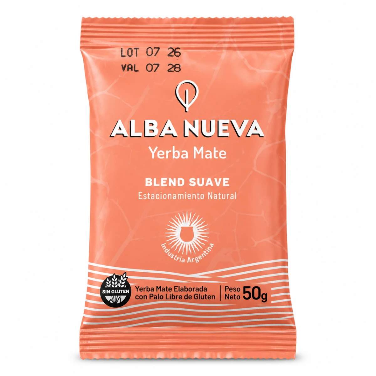 YERBA ALBA NUEVA BLEND SUAVE 50GRS