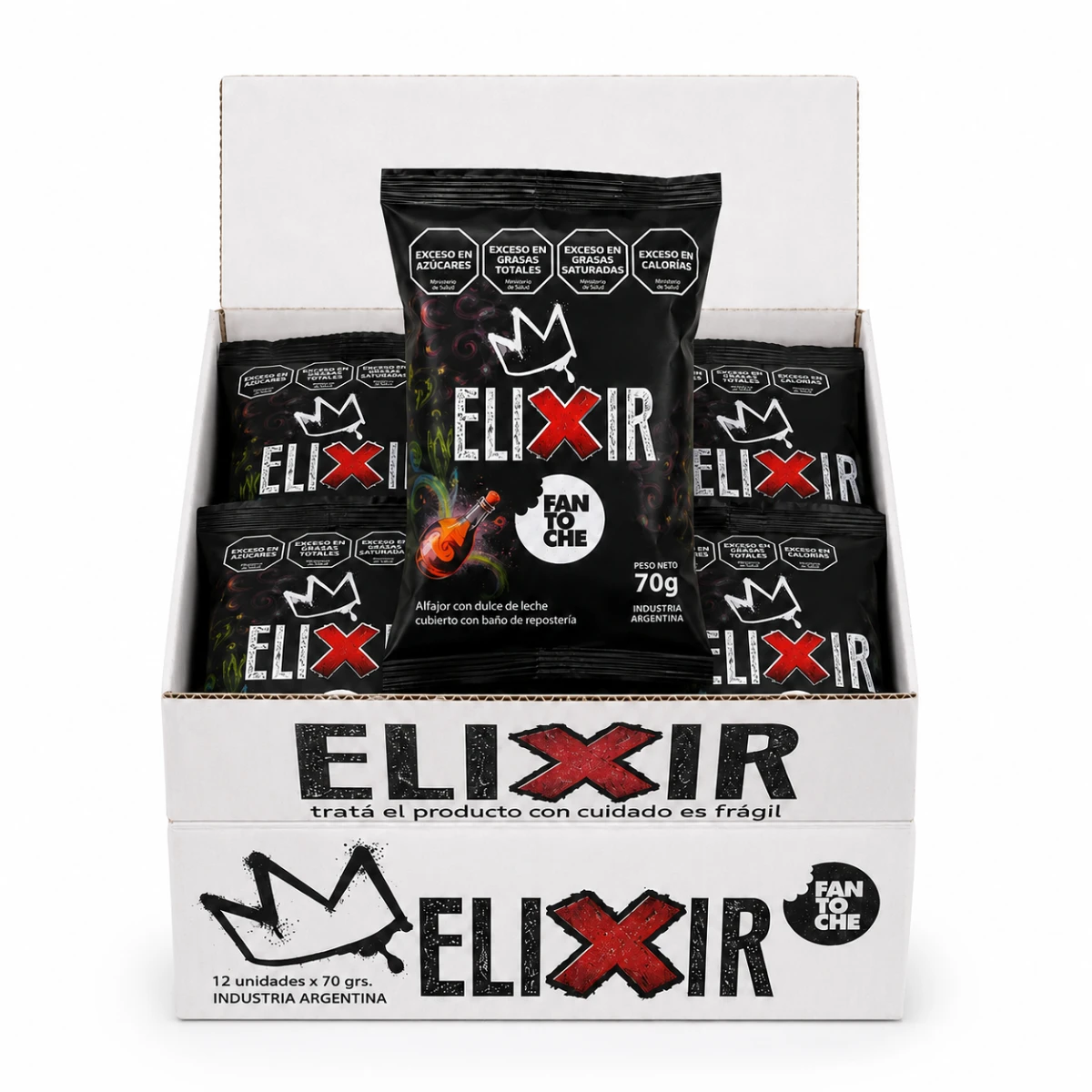 CAJA ALF ELIXIR FANTOCHE SUPER DDL 12 X 70 GRS.