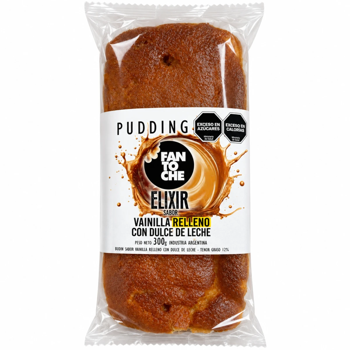 PUDDING VAINILLA C/DDL X 300 GRS FANTOCHE