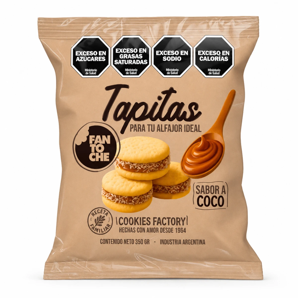 PAQUETE TAPITAS X 350 GRS. FANTOCHE