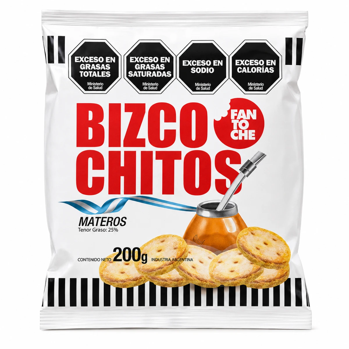 BIZCOCHOS DE GRASA X 200 GRS.