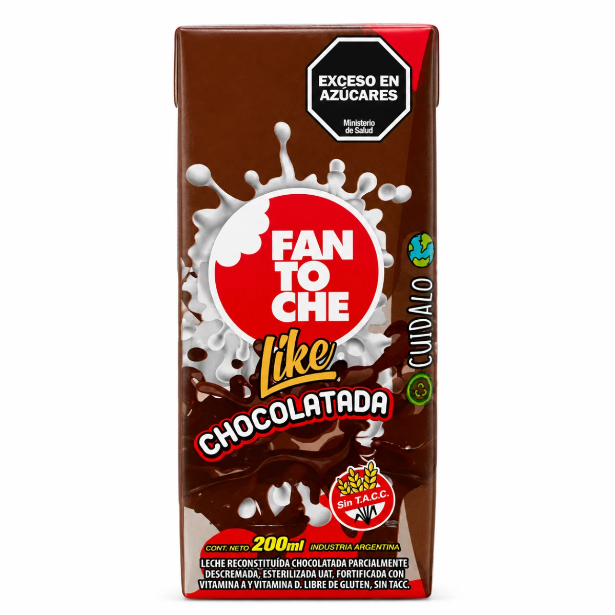 CHOCOLATADA FANTOCHE LIKE 1 X 200 ML